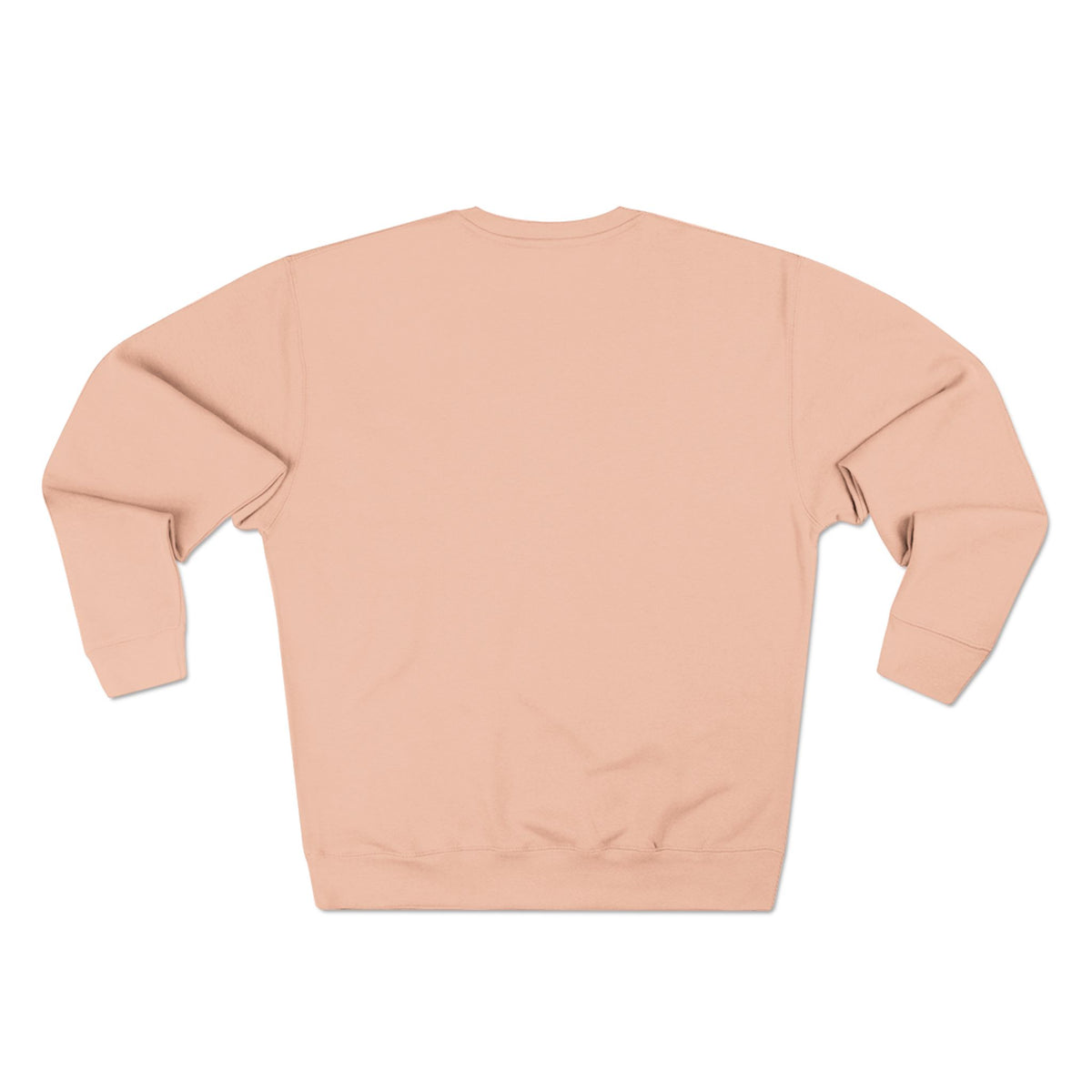 Niceville Script Crewneck Sweatshirt — Peach Cozy Casual Pullover